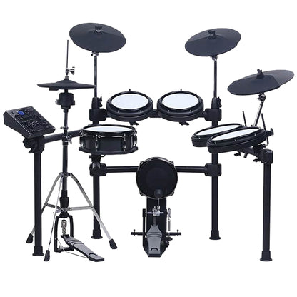 Medeli MZ725 Digital Electric Drum Set Package with Throne