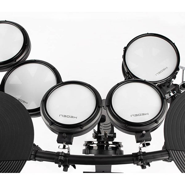 Medeli MZ725 Digital Electric Drum Set Package with Throne