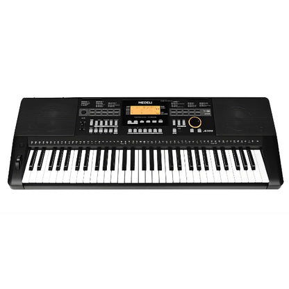 Medeli A300 61 Key Portable Keyboard Complete Package with Original Adapter