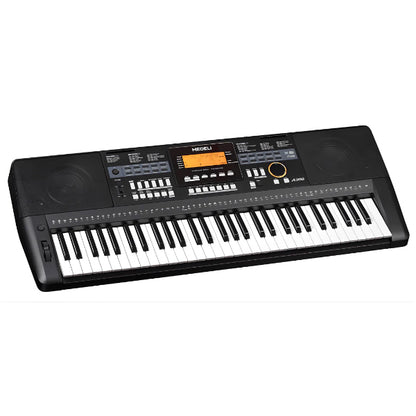 Medeli A300 61 Key Portable Keyboard Complete Package with Original Adapter