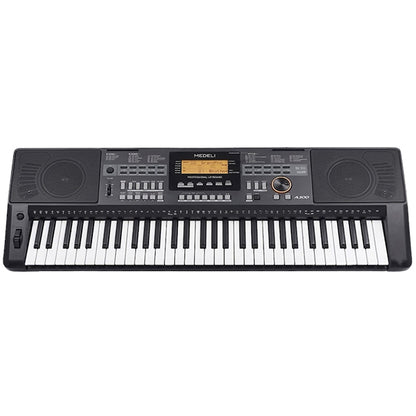 Medeli A300 61 Key Portable Keyboard Complete Package with Original Adapter