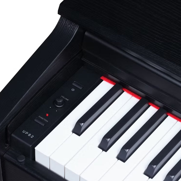 Medeli UP82 88 Keys Entry Level Upright Piano Package With Built In Metronome