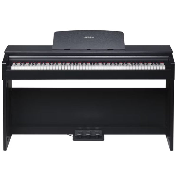 Medeli UP105 88 Keys Entry Level Upright Piano Package With Built In Metronome
