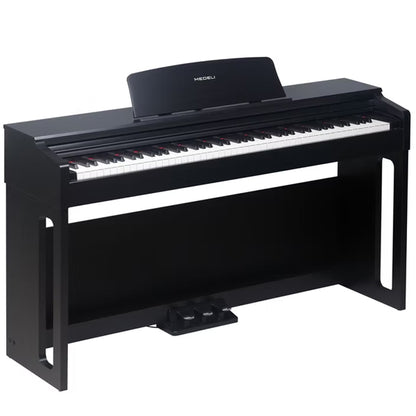 Medeli UP105 88 Keys Entry Level Upright Piano Package With Built In Metronome