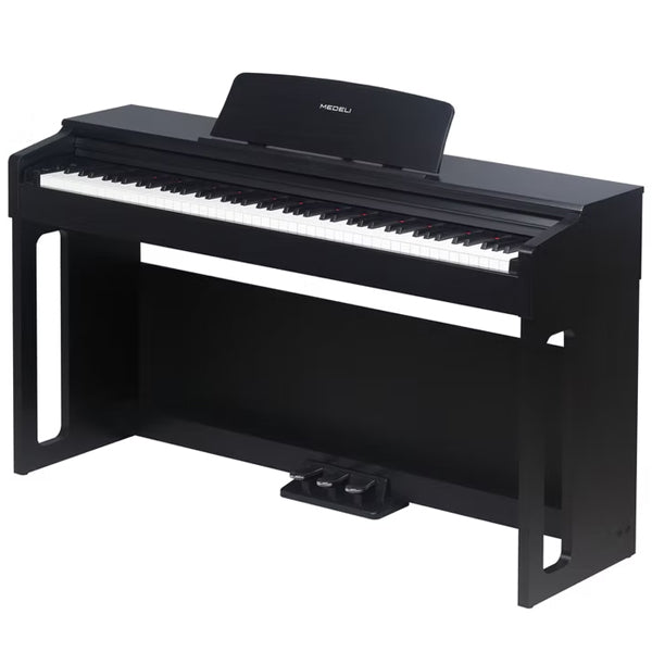Medeli UP105 88 Keys Entry Level Upright Piano Package With Built In Metronome