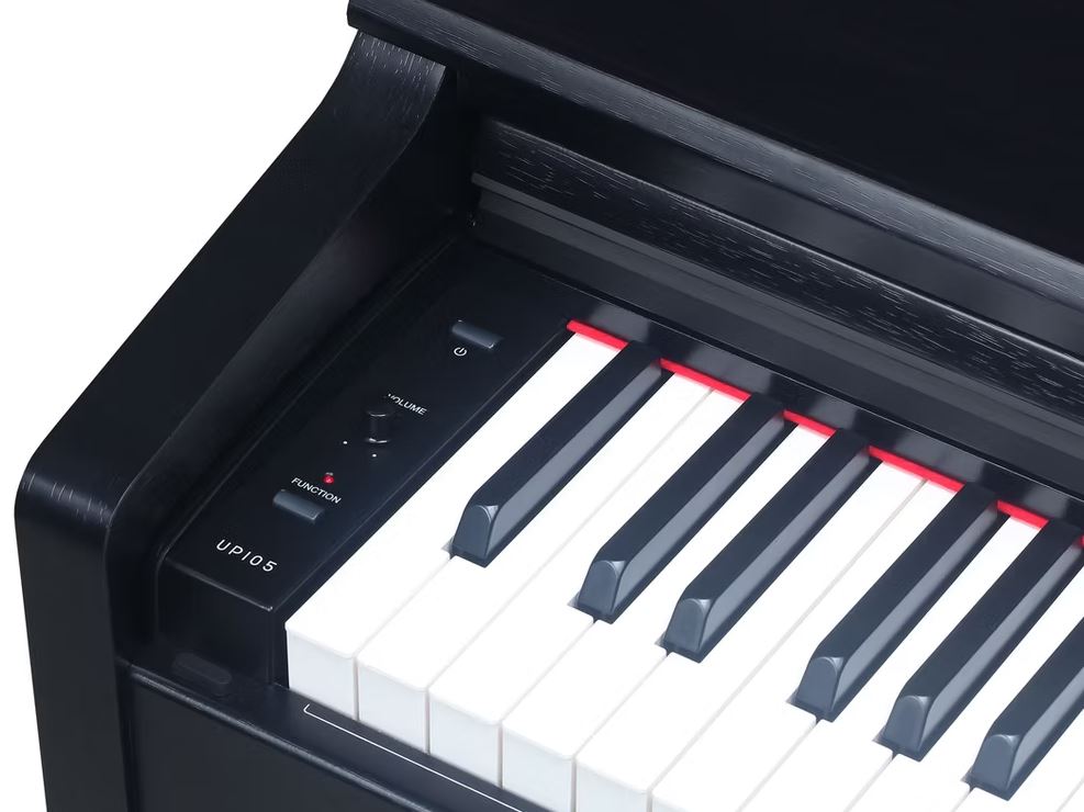 Medeli UP105 88 Keys Entry Level Upright Piano Package With Built In Metronome