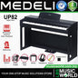 Medeli UP82 88 Keys Entry Level Upright Piano Package With Built In Metronome