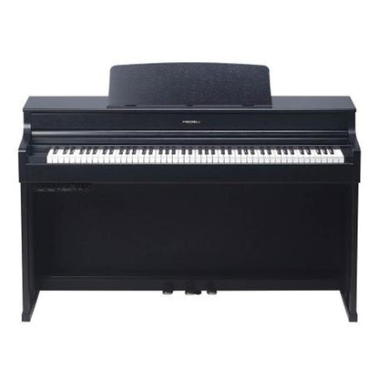 Medeli UP605 88 Keys Upright Piano Package with Woodgrain Finish Built in Bluetooth MIDI and Audio