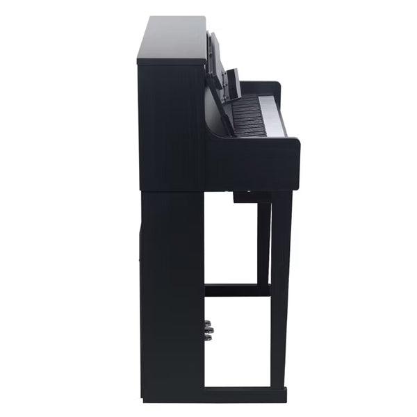 Medeli UP605 88 Keys Upright Piano Package with Woodgrain Finish Built in Bluetooth MIDI and Audio
