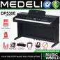 Medeli DP530E 88 Keys Upright Piano Package With Backlit LCD Display for Versatile