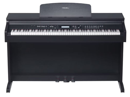 Medeli DP530E 88 Keys Upright Piano Package With Backlit LCD Display for Versatile