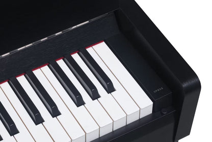 Medeli UP605 88 Keys Upright Piano Package with Woodgrain Finish Built in Bluetooth MIDI and Audio