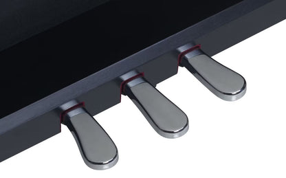 Medeli UP605 88 Keys Upright Piano Package with Woodgrain Finish Built in Bluetooth MIDI and Audio