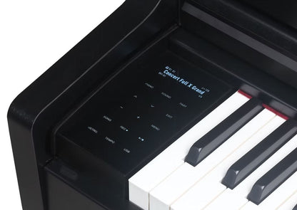 Medeli UP405E 88 Keys Upright Piano Package With Graded Action 3 Sensor Premium