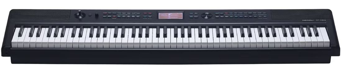 Medeli SP-A500 88 Keys Compact Portable Digital Piano With Backlit LCD Built in Instrument Sound