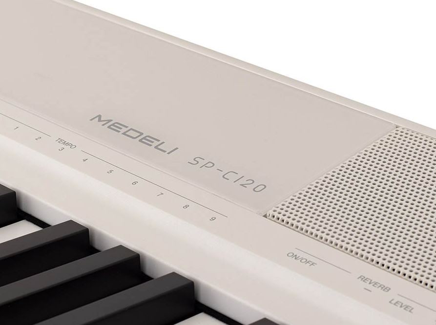 Medeli SP-C120 88 Keys Compact Digital Acoustic Piano Package Built In Dual Headphone Jack
