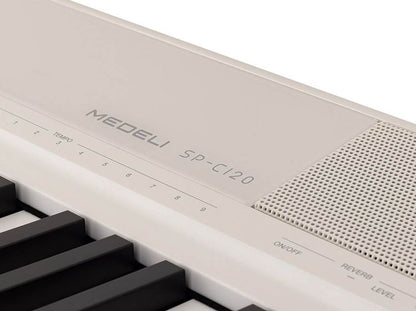 Medeli SP-C120 88 Keys Compact Digital Acoustic Piano Package Built In Dual Headphone Jack