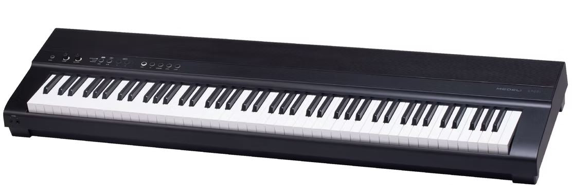 Medeli SP201 88 Keys Slim Digital Piano Built in Stereo Speaker and Companion App Package
