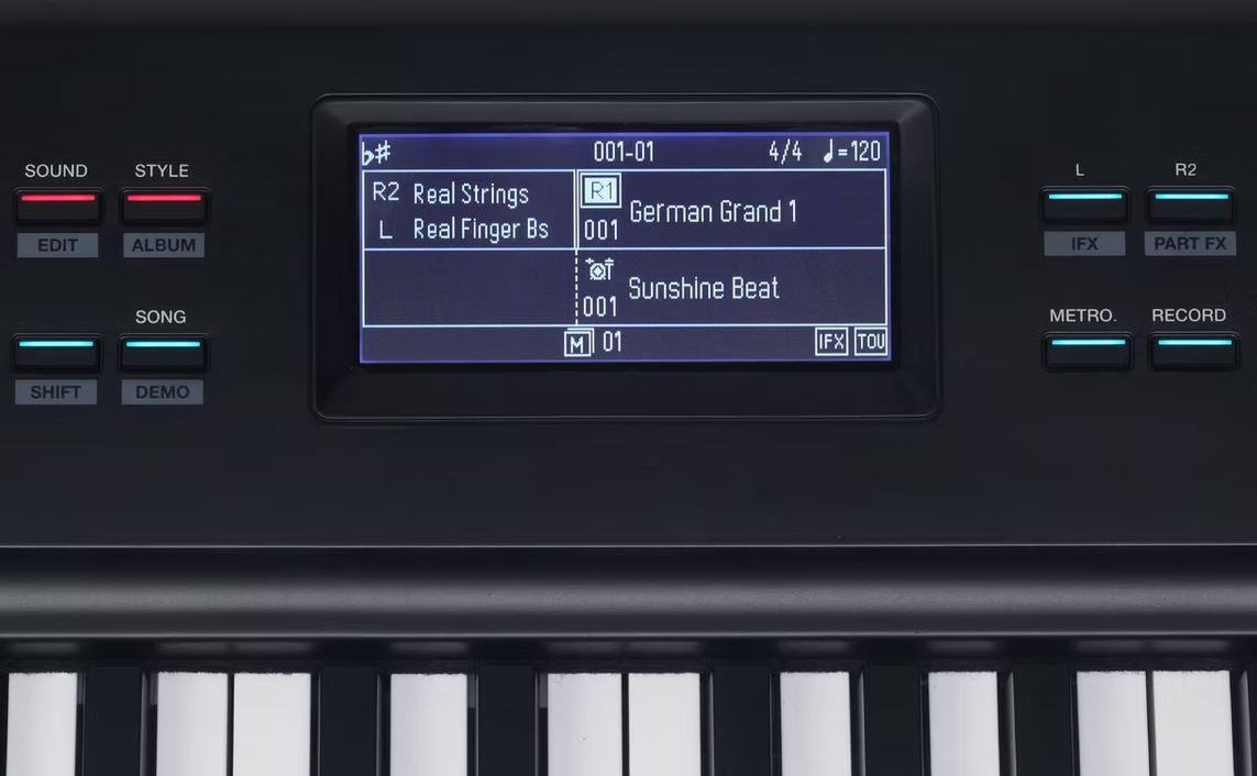 Medeli SP-A500 88 Keys Compact Portable Digital Piano With Backlit LCD Built in Instrument Sound