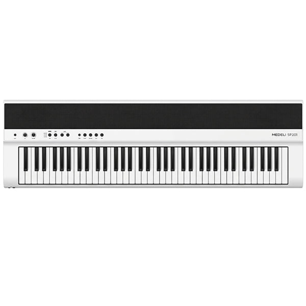 Medeli SP201 88 Keys Slim Digital Piano Built in Stereo Speaker and Companion App Package