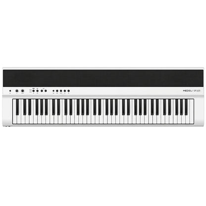 Medeli SP201 88 Keys Slim Digital Piano Built in Stereo Speaker and Companion App Package
