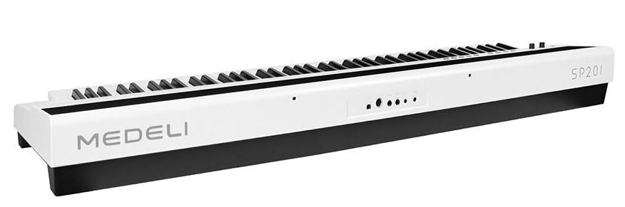 Medeli SP201 88 Keys Slim Digital Piano Built in Stereo Speaker and Companion App Package