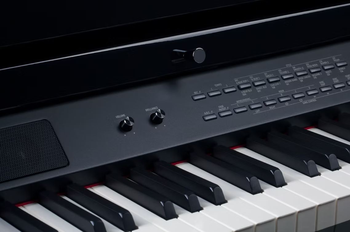 Medeli Grand 510 88 Keys Digital Piano Built in Bluetooth MIDI and Audio with Backlit LCD