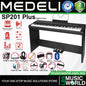 Medeli SP201 Plus 88 Keys Slim Digital Piano Built in Stereo Speaker and Bluetooth Package