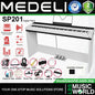 Medeli SP201 88 Keys Slim Digital Piano Built in Stereo Speaker and Companion App Package