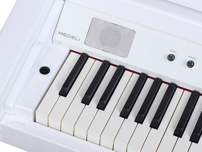 Medeli Grand 510 88 Keys Digital Piano Built in Bluetooth MIDI and Audio with Backlit LCD