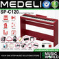 Medeli SP-C120 88 Keys Compact Digital Acoustic Piano Package Built In Dual Headphone Jack