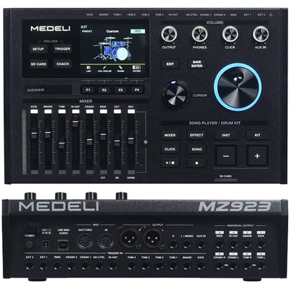 Medeli MZ923 Digital Electric Drum Set Kit Package with Bluetooth