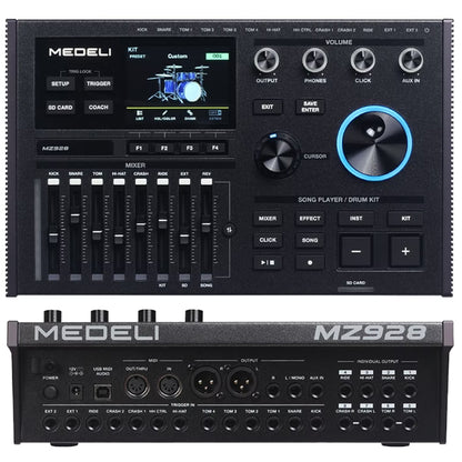 Medeli MZ928 Digital Electric Drum Set Kit Package with Bluetooth