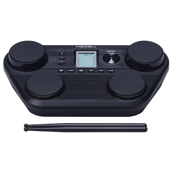 Medeli DD112 Portable Tabletop Electric Drum with Built In Speaker