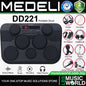 Medeli DD221 7 Pads Portable Tabletop Electric Drum with USB and Built In Speaker