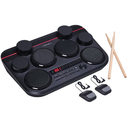 Medeli DD325 8 Pads Portable Compact Electric Drum Kit Package