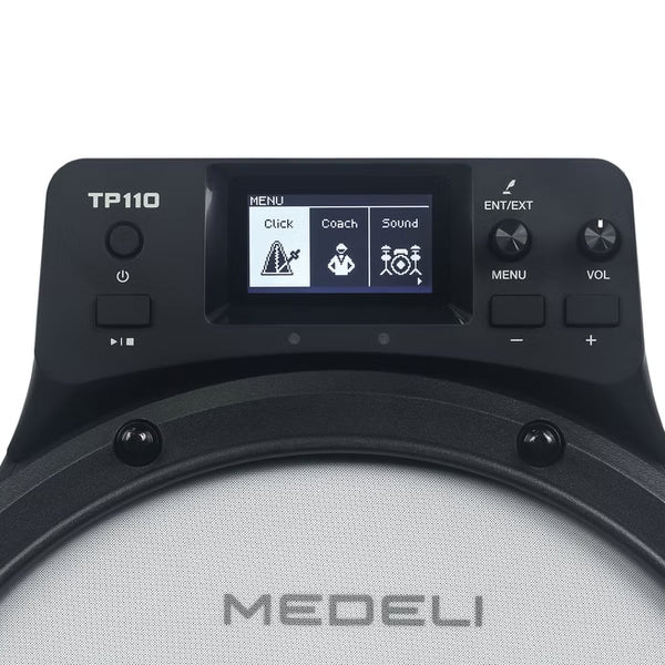 Medeli TP110 Portable Electronic Practice Pad for Beginner and Professional