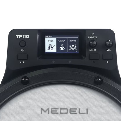 Medeli TP110 Portable Electronic Practice Pad for Beginner and Professional