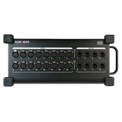 Allen & Heath DX168 16 in 8 Out Portable Stage Box DX I/O Expander Rugged