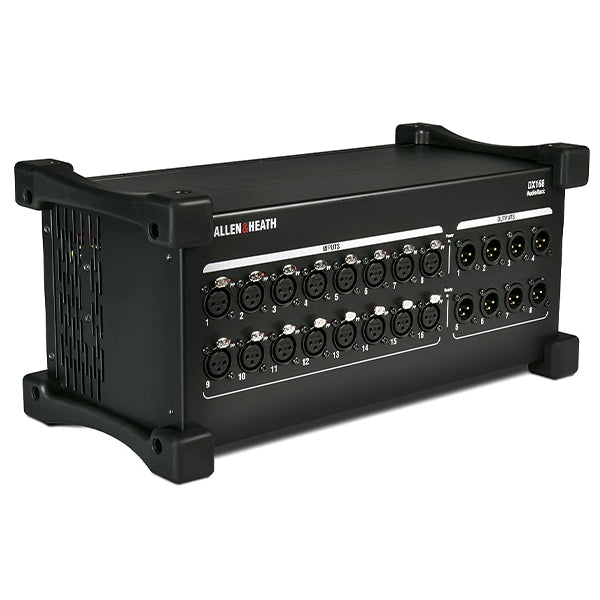Allen & Heath DX168 16 in 8 Out Portable Stage Box DX I/O Expander Rugged