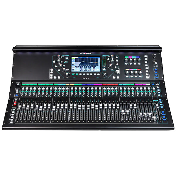 Allen & Heath SQ-7 48 Channel Digital Mixer with 33 Fader 32 Preamp and LED Touchscreen (SQ7)