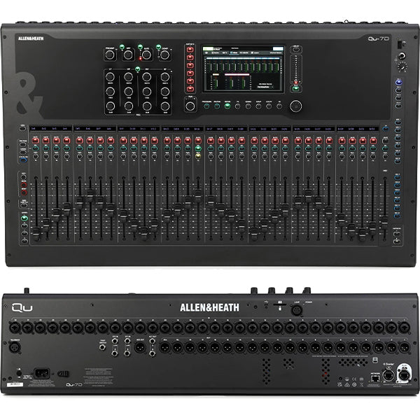 Allen & Heath Qu-7 Series 38 Channel Compact Digital Mixer with and without Dante(Qu7 Qu7D)