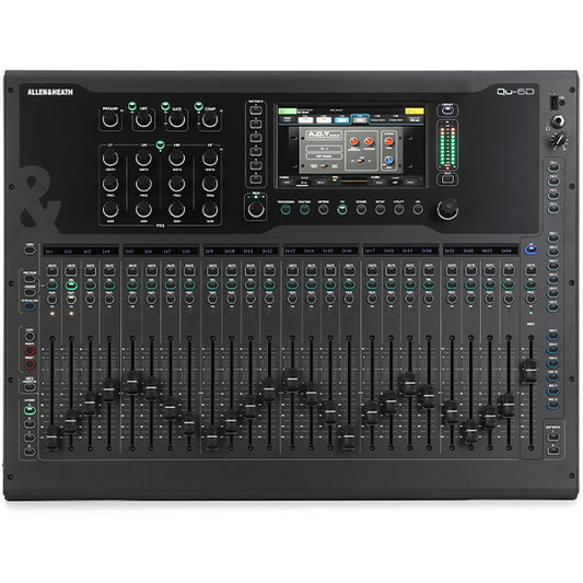Allen & Heath Qu-6 Series 38 Channel Compact Digital Mixer with Dante (Qu6 Qu6D)
