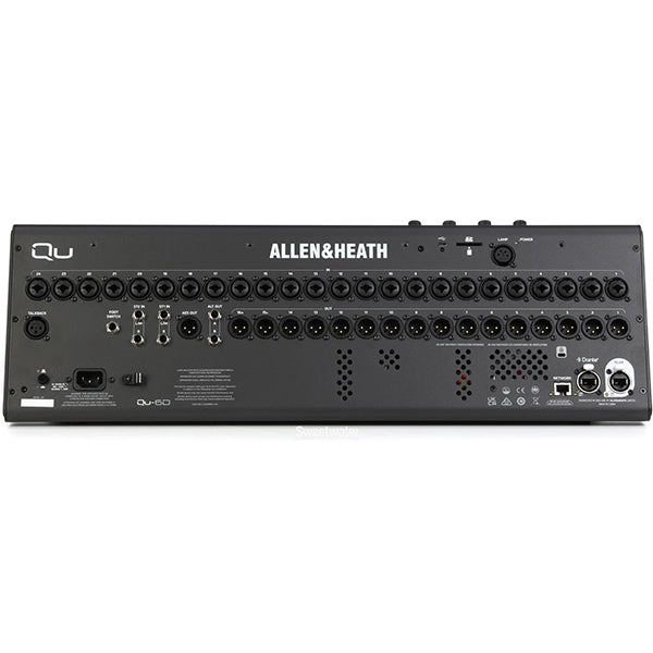 Allen & Heath Qu-6 Series 38 Channel Compact Digital Mixer with Dante (Qu6 Qu6D)