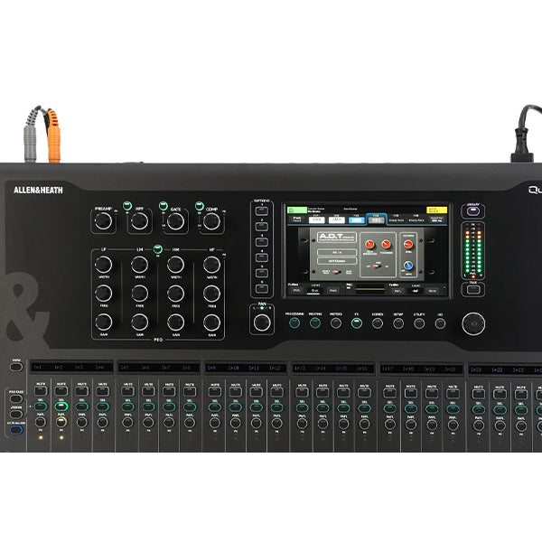 Allen & Heath Qu-6 Series 38 Channel Compact Digital Mixer with Dante (Qu6 Qu6D)