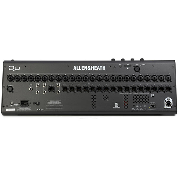 Allen & Heath Qu-6 Series 38 Channel Compact Digital Mixer with Dante (Qu6 Qu6D)
