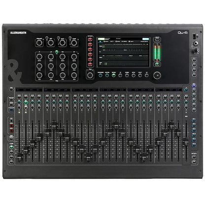 Allen & Heath Qu-6 Series 38 Channel Compact Digital Mixer with Dante (Qu6 Qu6D)
