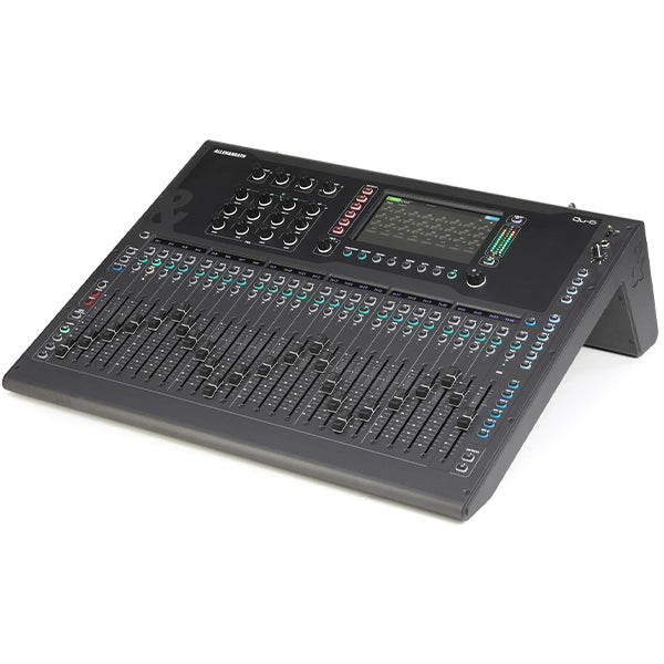 Allen & Heath Qu-6 Series 38 Channel Compact Digital Mixer with Dante (Qu6 Qu6D)
