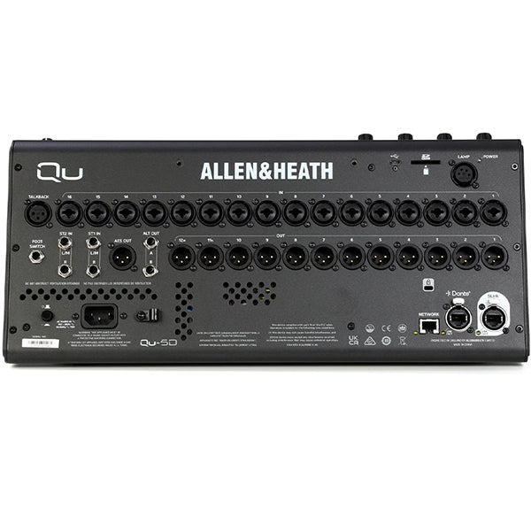 Allen & Heath Qu-5 Series 38 Channel Compact Digital Mixer with and without Dante (Qu5 Qu5D)
