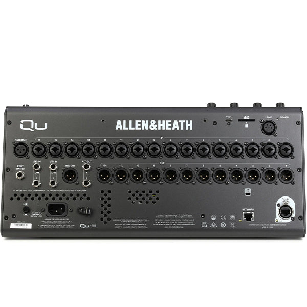 Allen & Heath Qu-5 Series 38 Channel Compact Digital Mixer with and without Dante (Qu5 Qu5D)